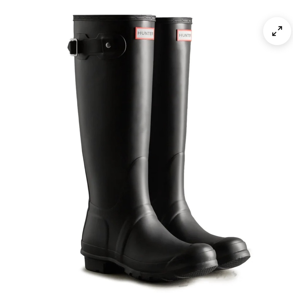 Hunter Black Women's Rain Boots